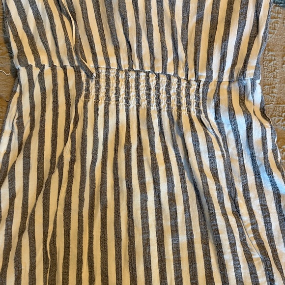 Roxy Striped Long Sleeve Wrap Dress - Picture 6 of 7
